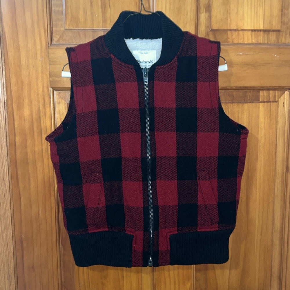 Maxwell Full Zip Vest - Plaid